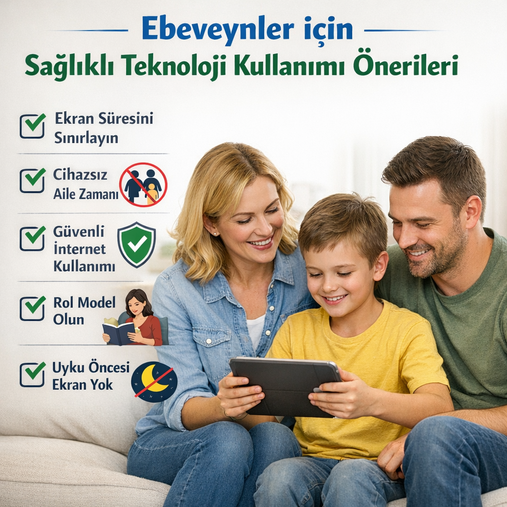 dijital çağ çocuk sağlığı üzerindeki etkileri ve alınabilecek önlemler